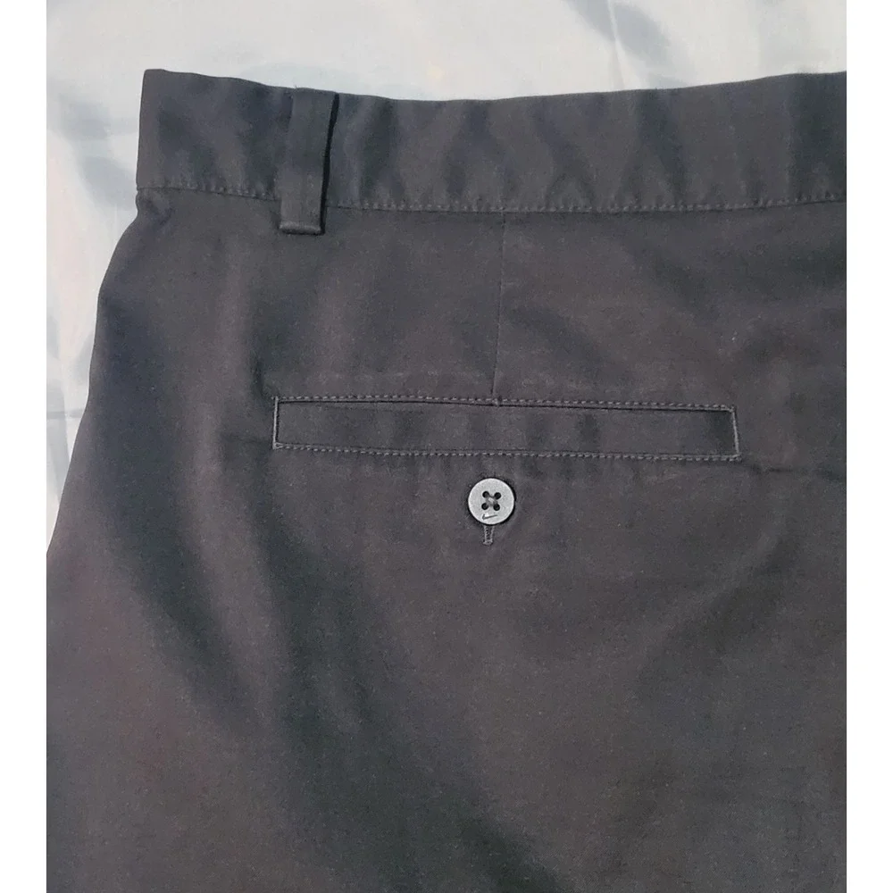 Nike Golf Men's 38 Black Tour Performance Dri-Fit Golf‎ Shorts Pockets